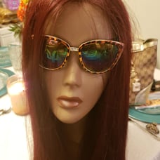 BURGANDY BEAUTY 100% SILKY HUMAN HAIR