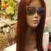 BURGANDY BEAUTY 100% SILKY HUMAN HAIR