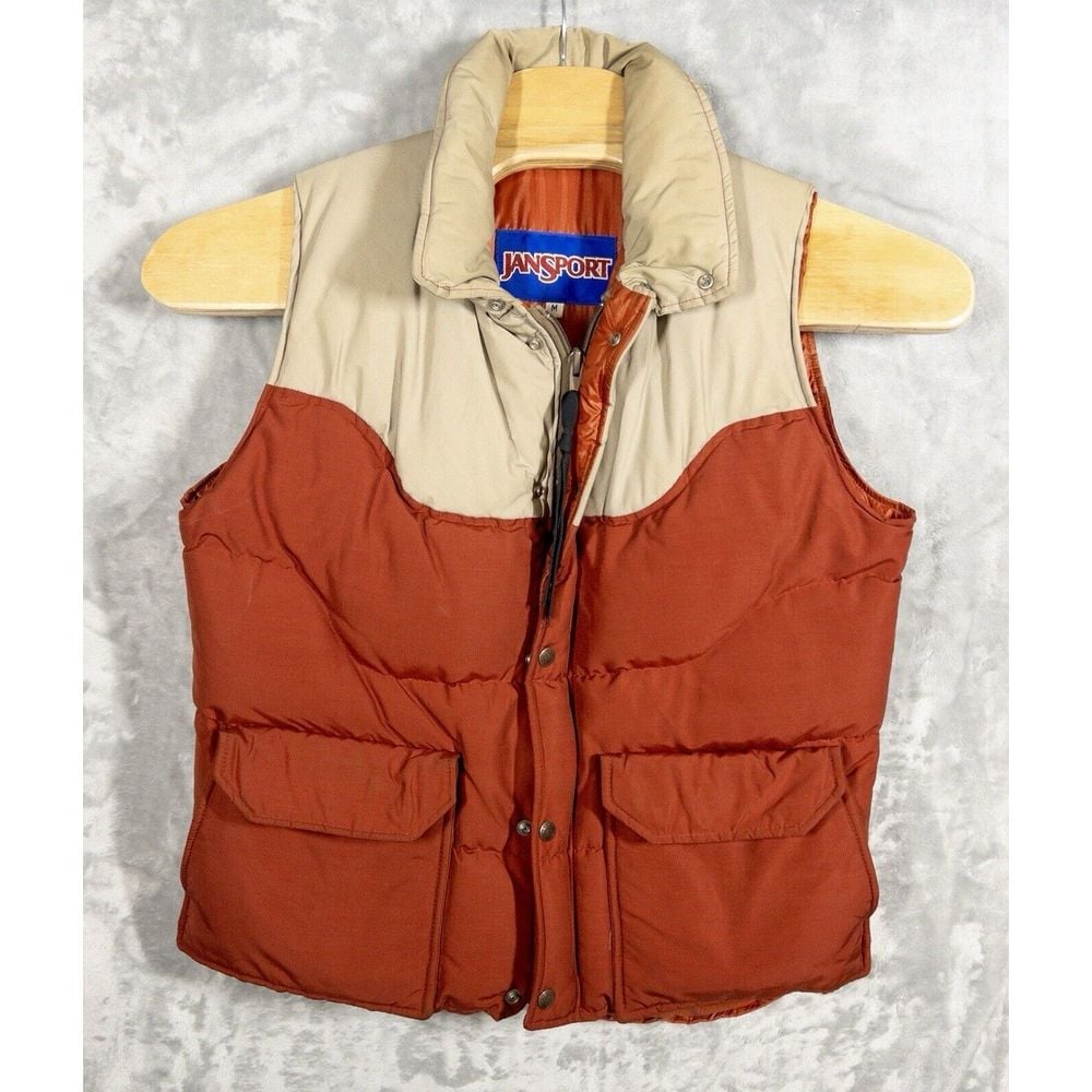 Vintage Jansport Puffer Vest Womens Medium