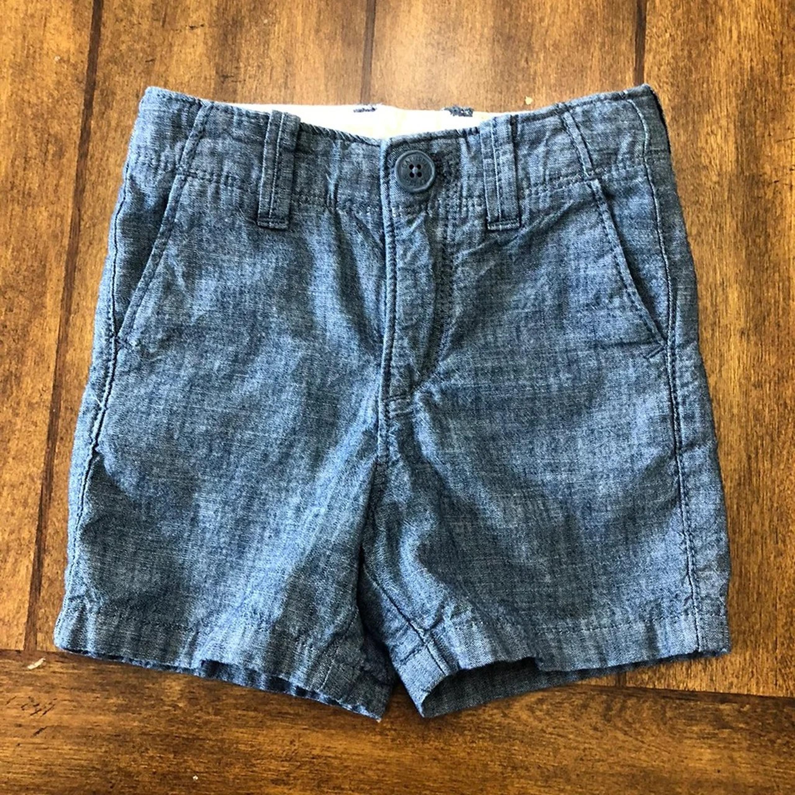 Baby Gap Toddler Boy Chambray Shorts 12-18m