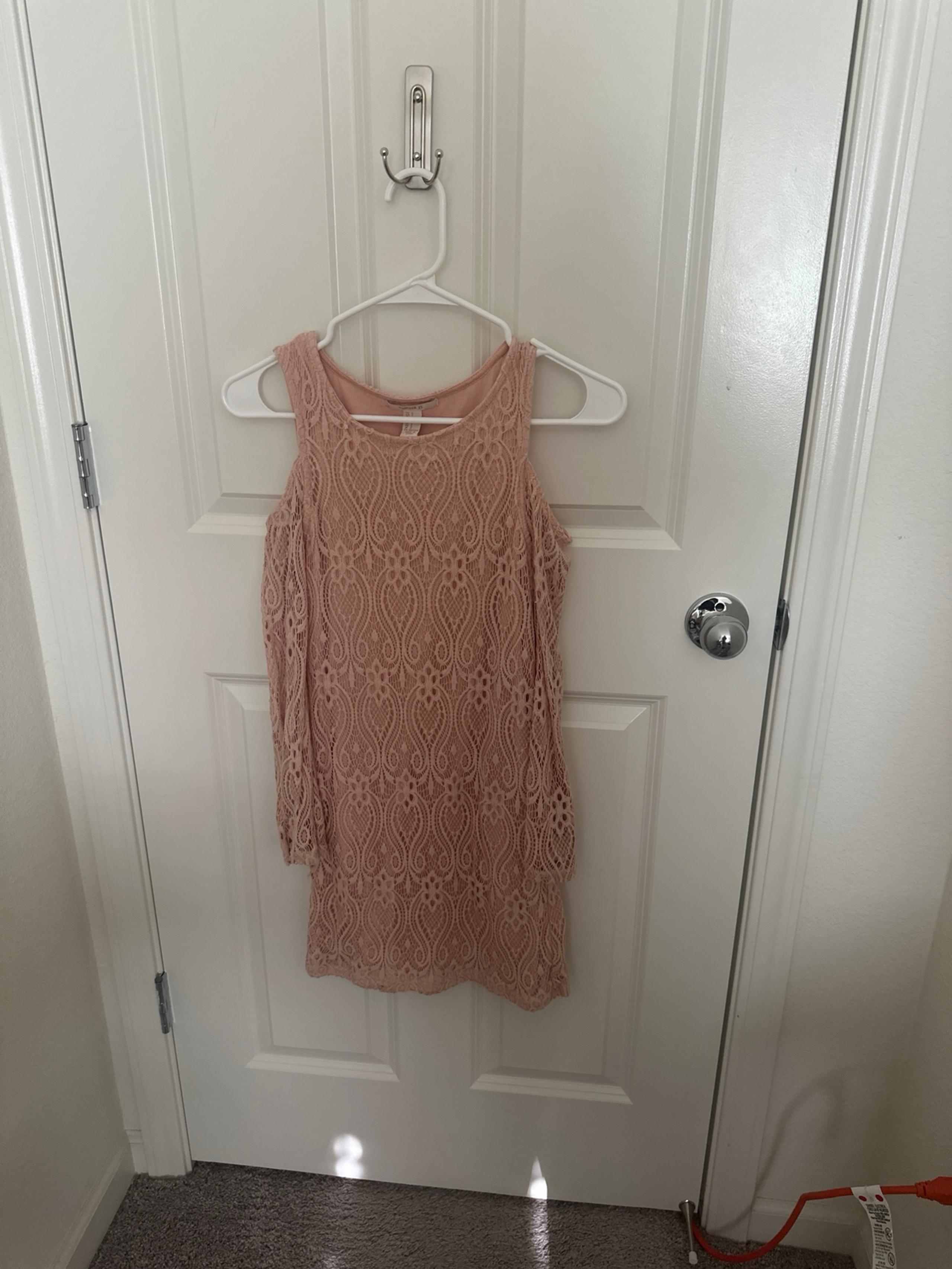 Pink Lace Dress