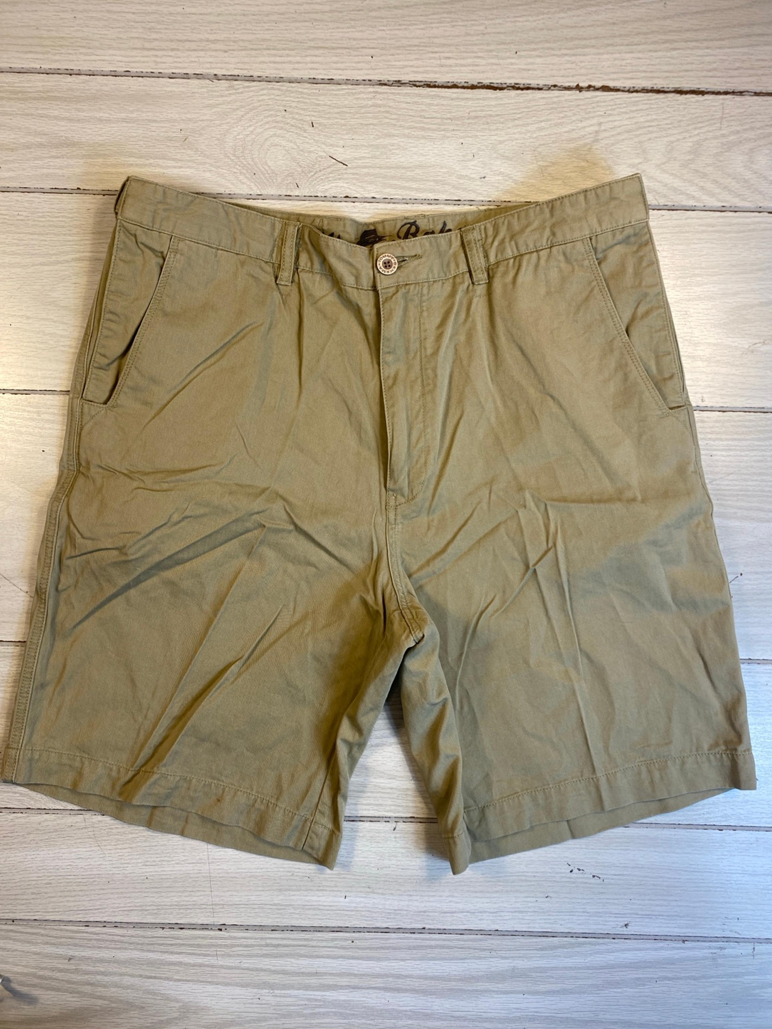 Tommy Bahama Men's Shorts Size 38 Tan Khaki Beige Cargo Chino Stretch Casual