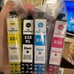 Cinkmay 232XL cartridge ink set BRAND NEW NEVER USED IN PLASTIC, blank & color