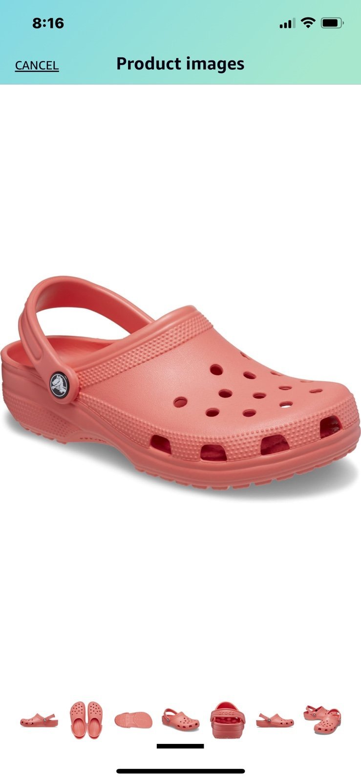 Crocs Classic Clogs Neon Watermelon Men's 11 Women’s Size 13 Unisex Shoes NWT