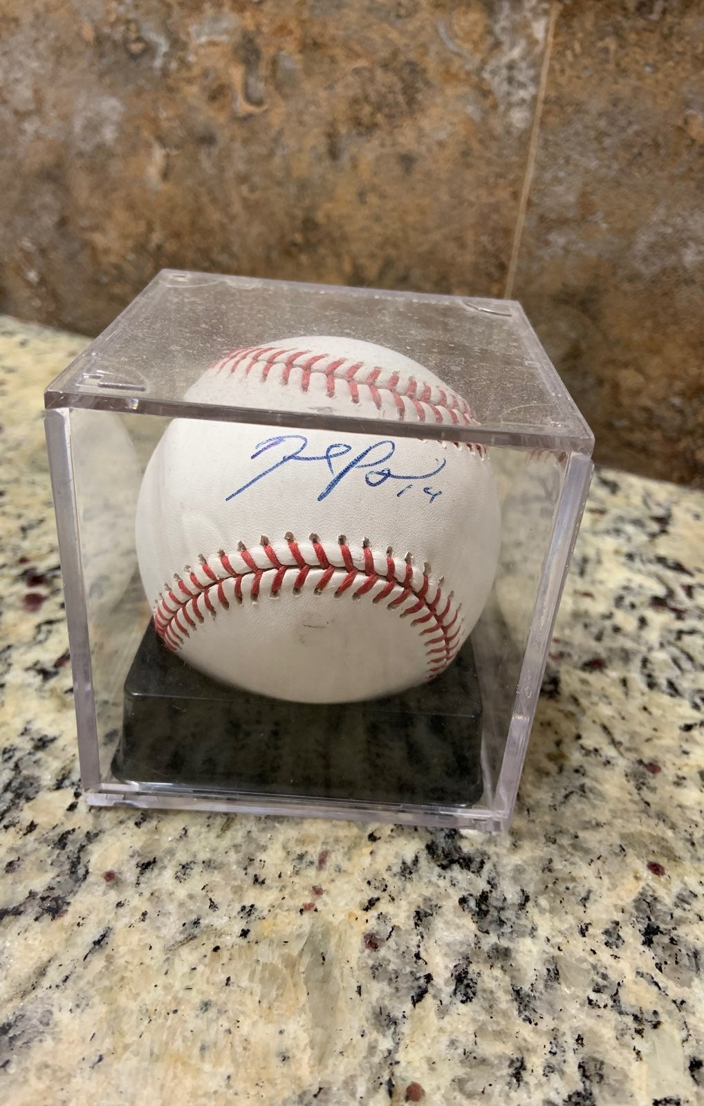 David Price signed baseball