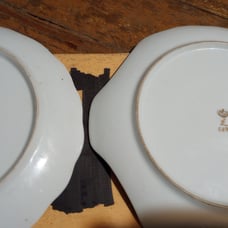 Antique dishware