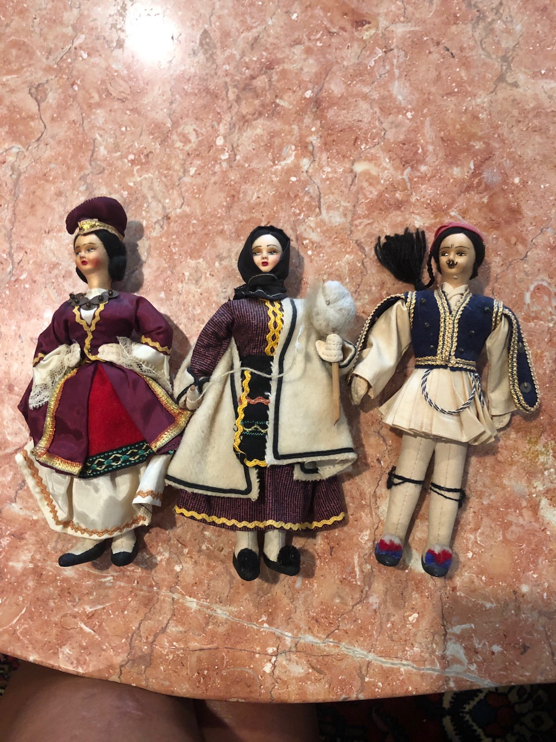 3 vintage Dolls