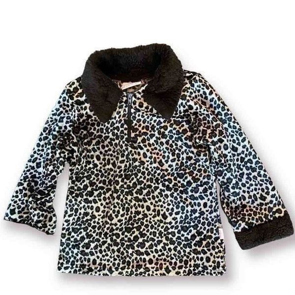 Vintage Girl’s Milton Funwear Animal Print Pullover Sweater