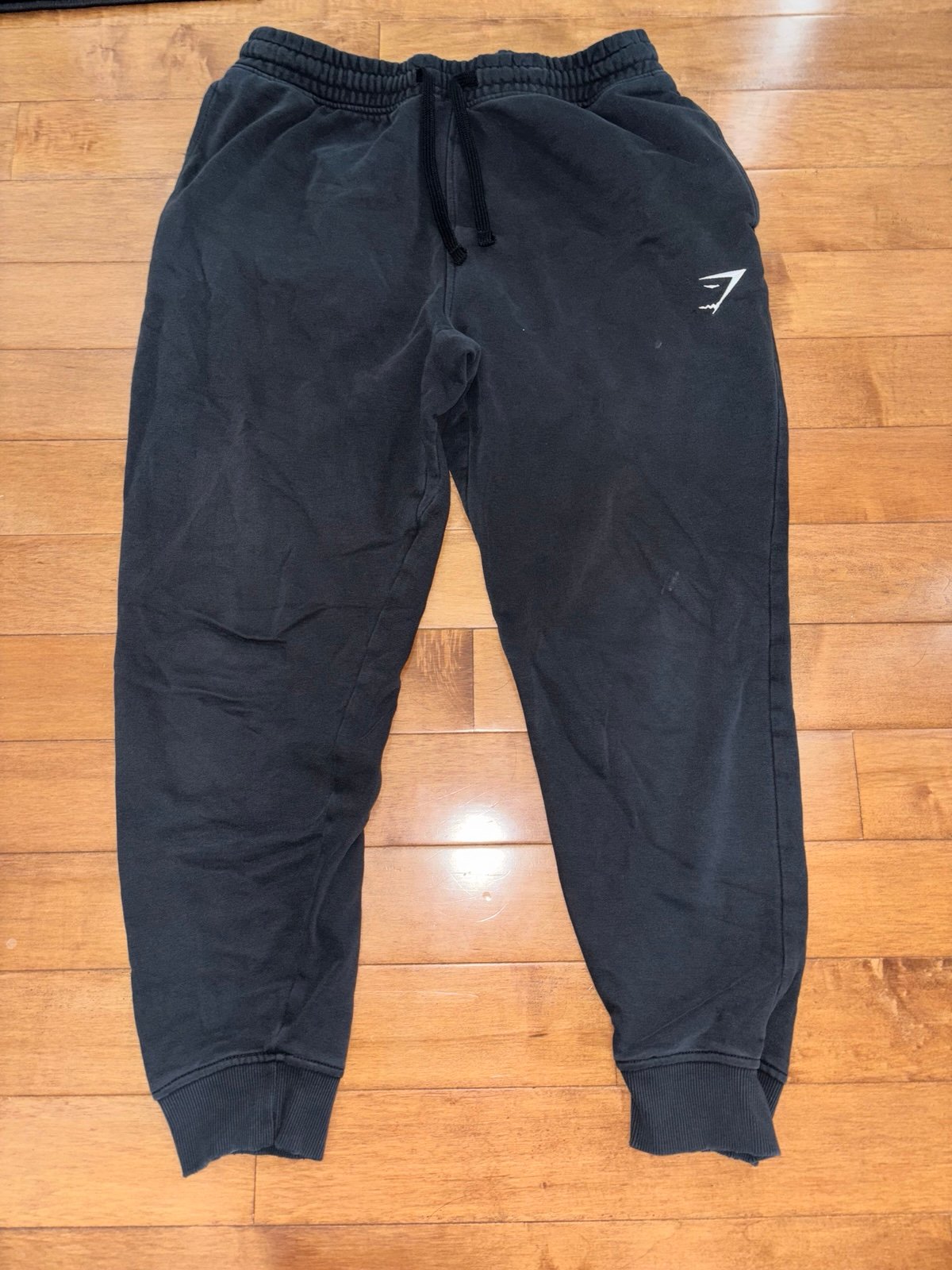 Gymshark size large black joggers
