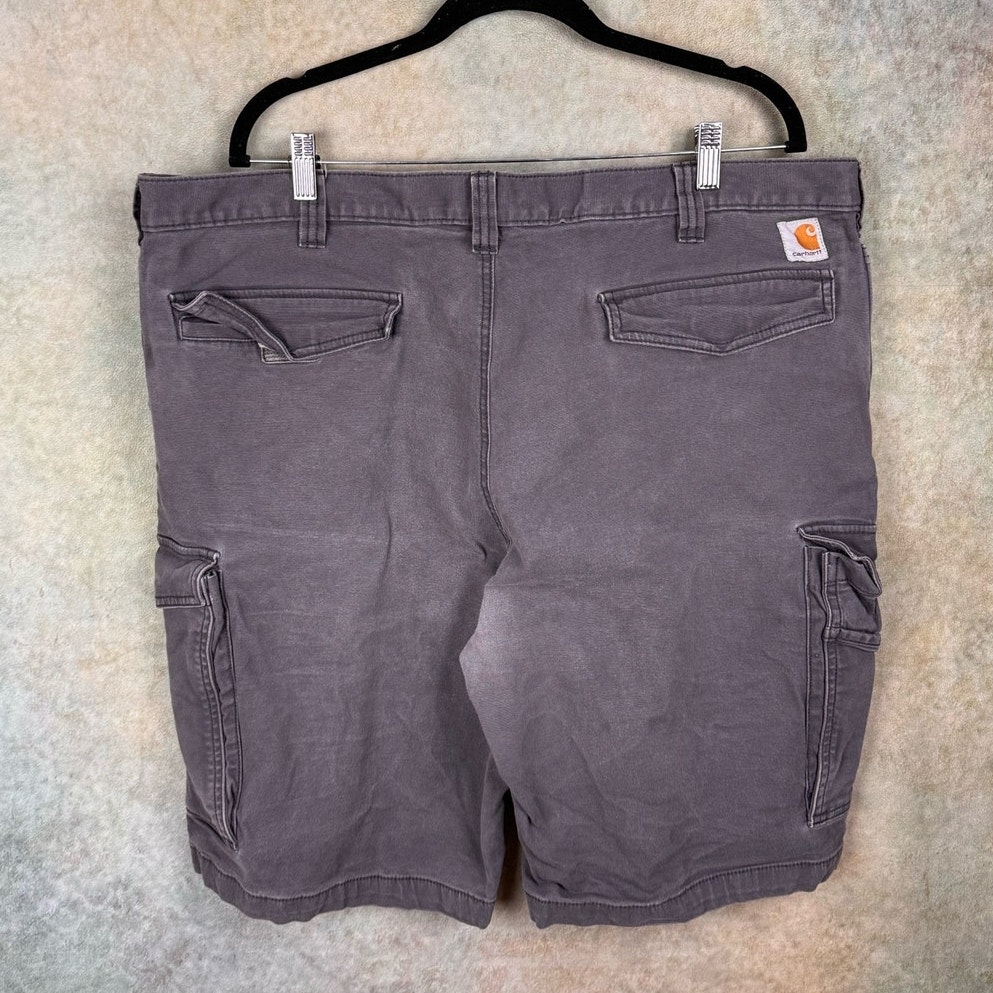 VTG 90s Carhartt Cargo Shorts Mens Sz 44 Gray Relaxed Fit Work Wear