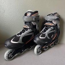 Bladerunner Advantage Pro Mens Inline Skates, Size 13 Black-Orange New With Box