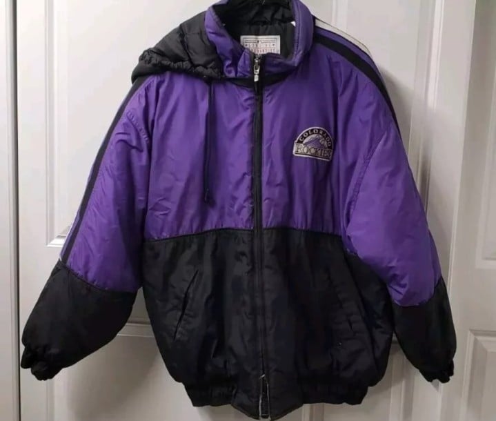 Vintage Genuine Merchandise by Starter Colorado Rockies Men's Coat Size: XL