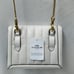 Coach Hutton Belt Bag With Quilted Leather Convertible Chain Strap Crossbody Bag