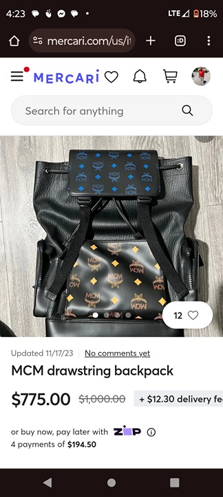 MCM crossbody bag