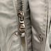 Ralph Lauren Black Label Jacket sz 10 100% silk silver trench rain utility coat