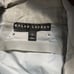 Ralph Lauren Black Label Jacket sz 10 100% silk silver trench rain utility coat