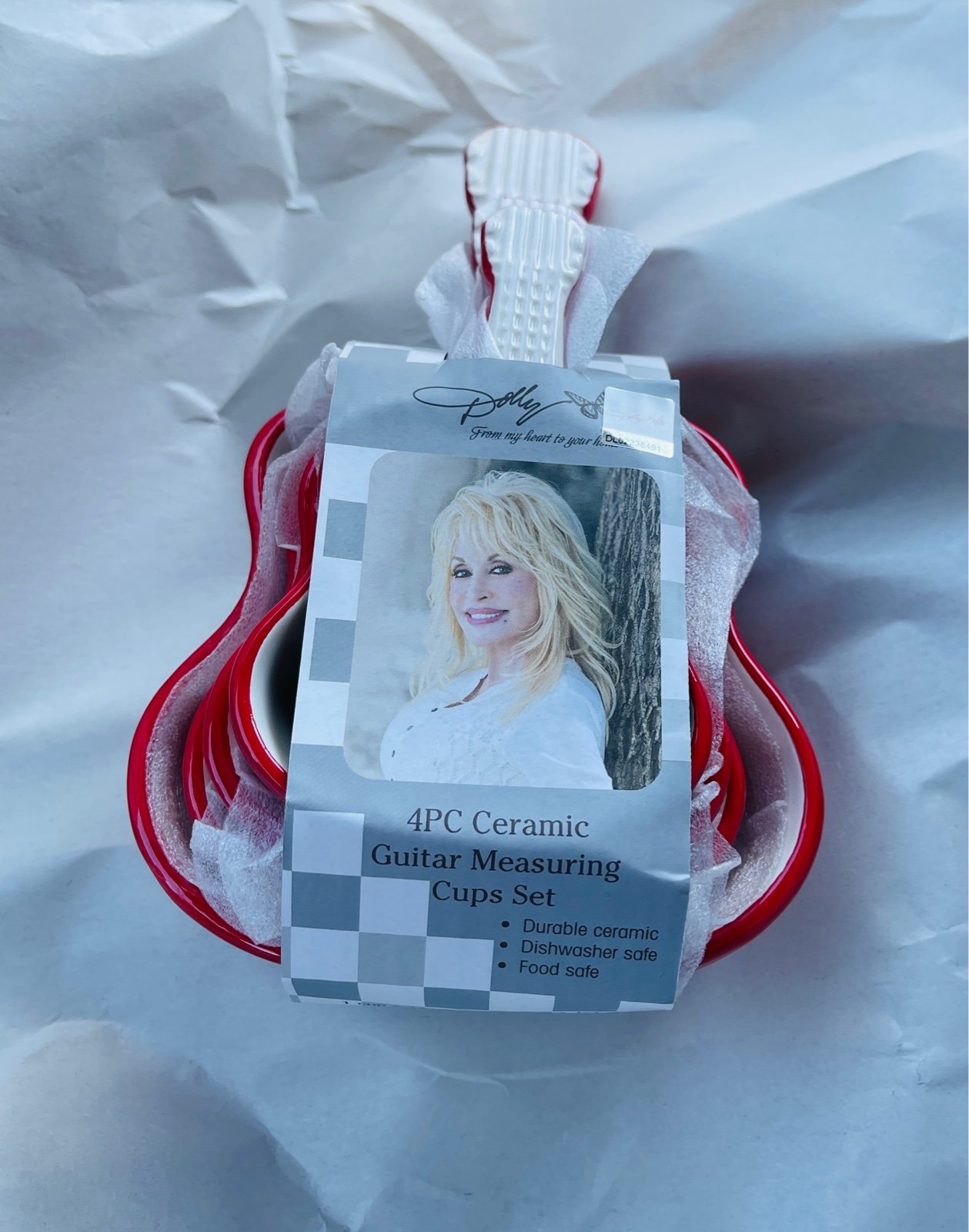 Dolly Parton Guitar Measuring Cups