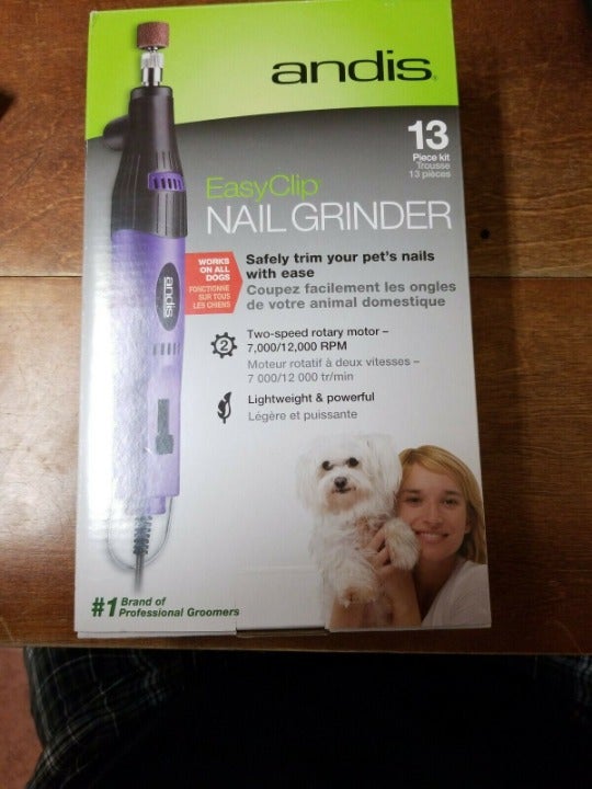 Andis Two-Speed Easy Clip Nail Grinder -