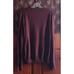 Express Mens Sweater M Burgundy Merino Wool Blend Long Sleeve V Neck Maroon
