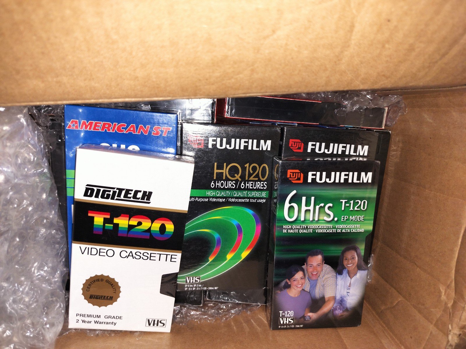 Analog VHS Blowout: 23 Various Blank Cassettes - RCA; Fuji; Maxell; Etc.