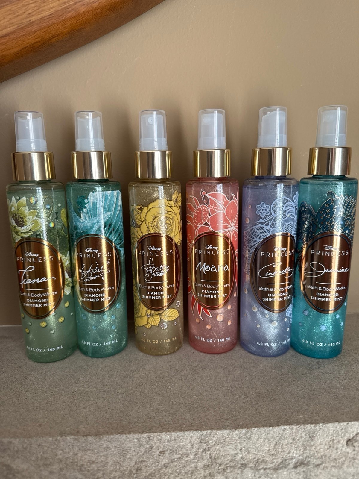 Bath and Body Works x Disney princess diamond shimmer mist