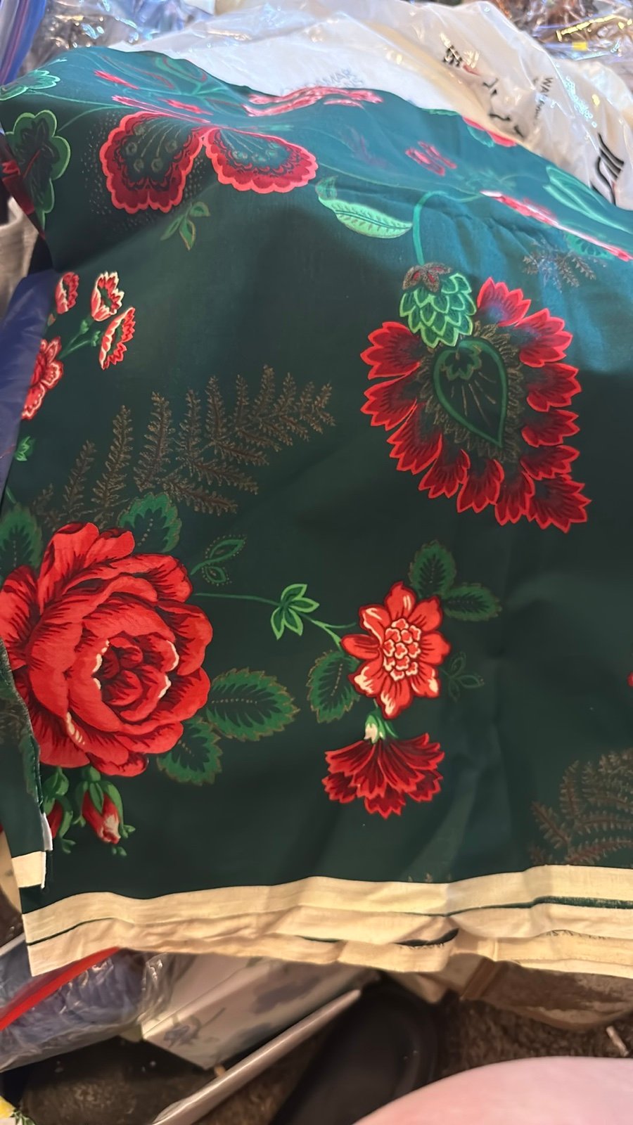 Joan Kessler Cotton Fabric French Country Holiday