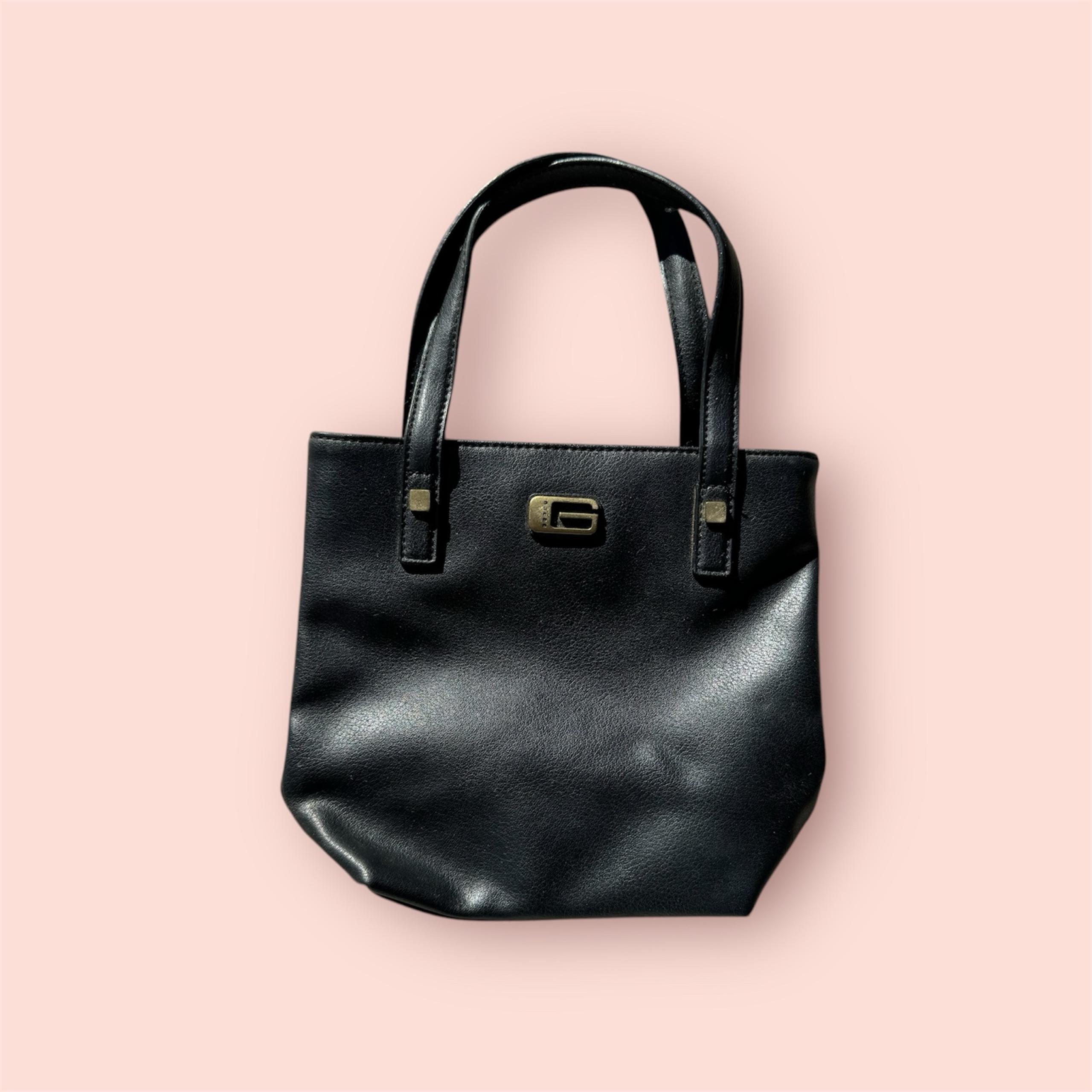 Y2K Guess Black Mini Tote Bag