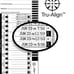 Lathem Time Card for Lathem Model 1600E, 4 x 9 inch - 100 per pack -- 3pk