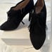 Chloe Black Fringed Booties