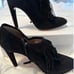 Chloe Black Fringed Booties