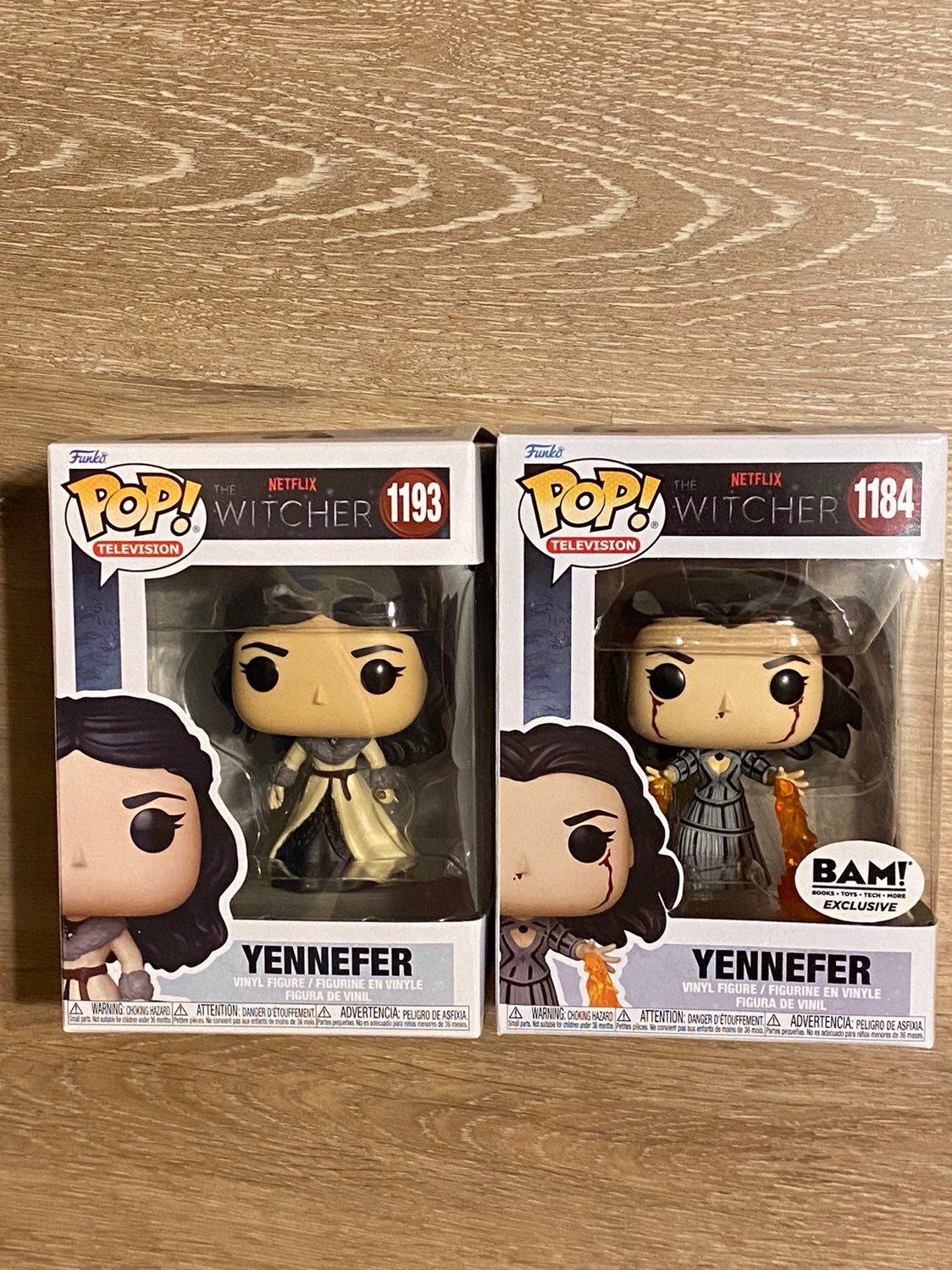 Funko Pop The Witcher Yennefer set of 2