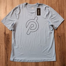 Peloton SP122 Striving Short Sleeve Athletic Dri-Fit Shirt Men's Size M Blue