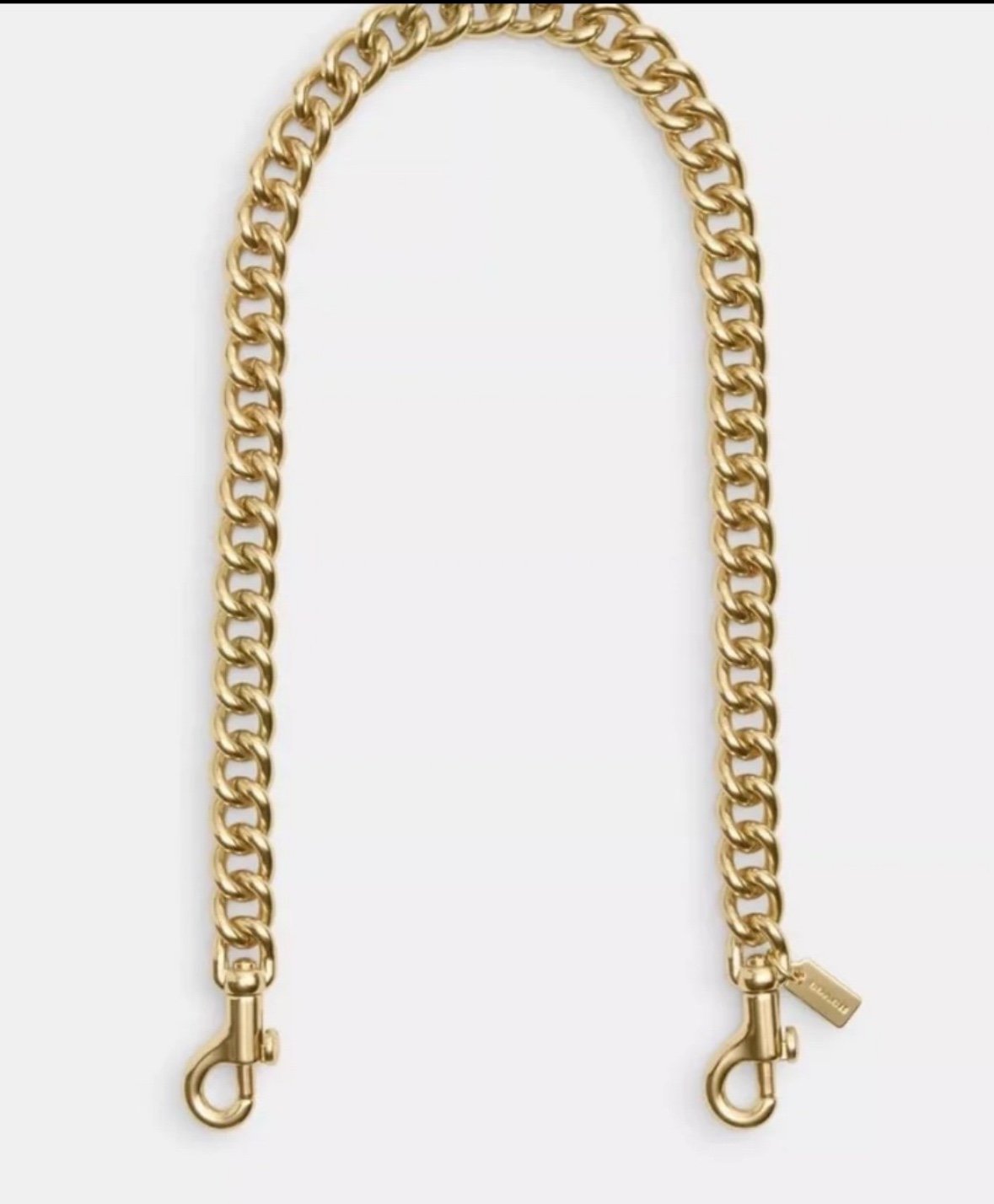 COACH Chunky Chain Shoulder bag Strap 23 