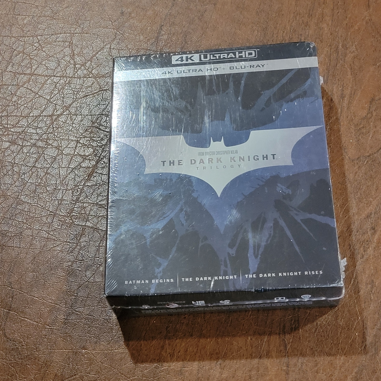 The Dark Knight Trilogy 4K UHD Blu-ray Christian Bale NEW sealed