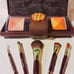 Double Ended Brush Set Clutch with Mosiac Blocks