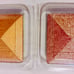 Double Ended Brush Set Clutch with Mosiac Blocks