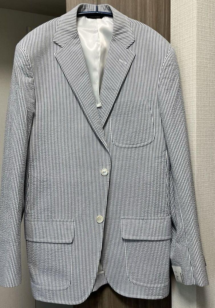 Southwick CAMBRIDGE Cotton Seersucker 3-Button Jacket