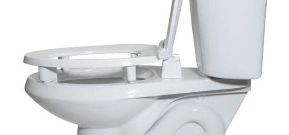 CENTOCO ADA Compliant 3 in. Raised Elongated Closed Front with Cover Toilet Seat