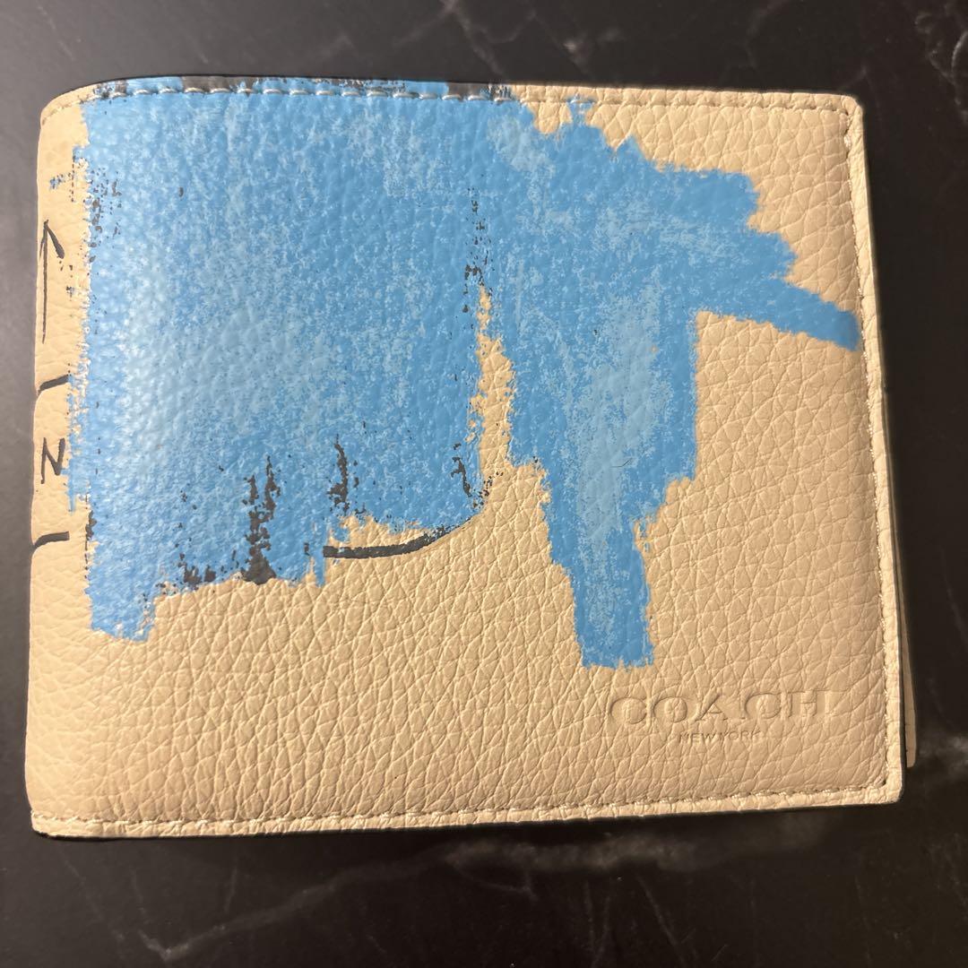 COACH Bifold Wallet Jean-Michel Basquiat
