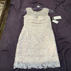 Vienna ivory Homecoming dress size 0