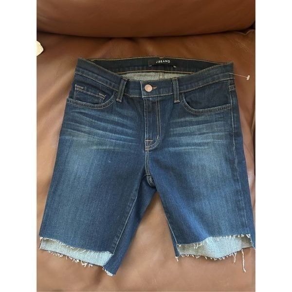 J Brand denim slim shorts