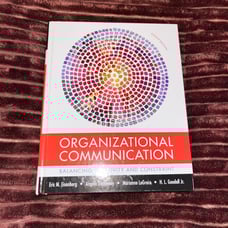 Organizational Communication: Balancing Creativity and Constraint
