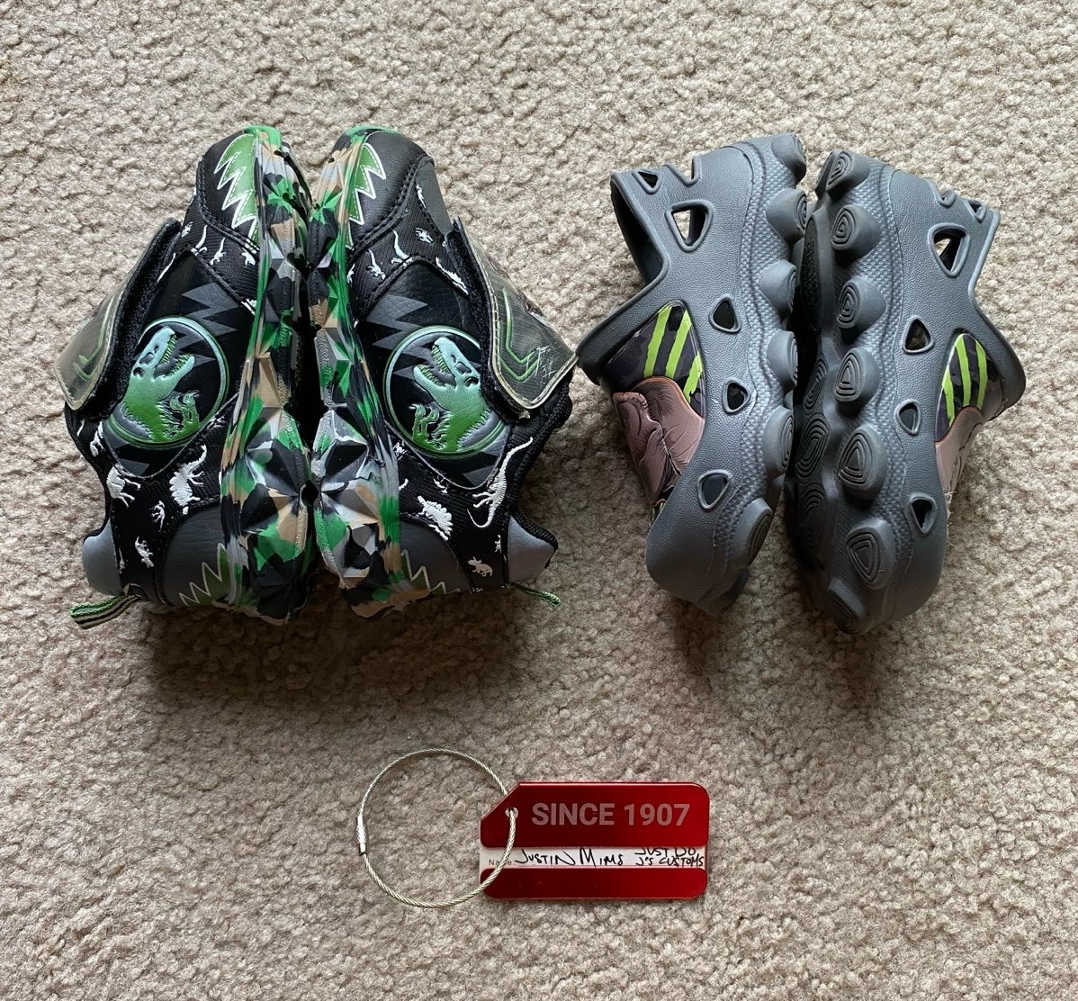 JURASSIC PARK SHOE BUNDLE SIZE 8C