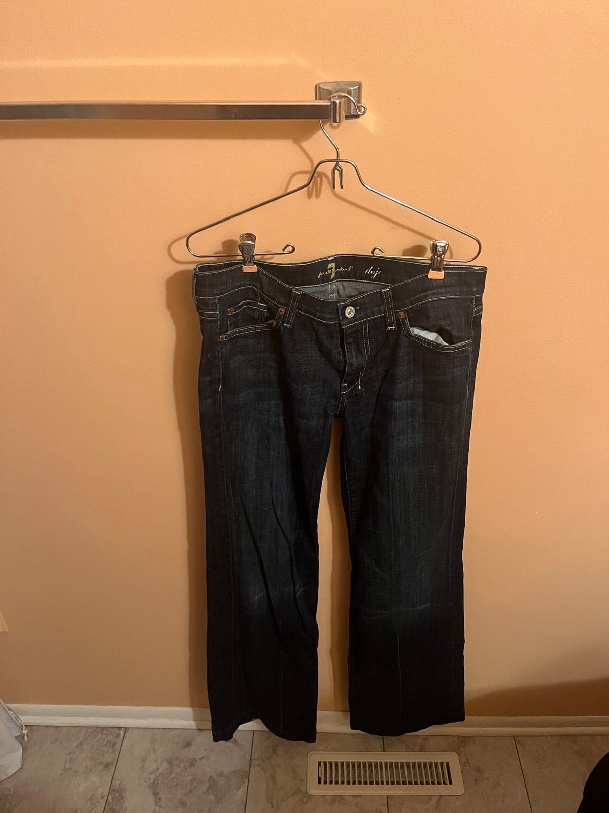 7 For All Mankind Dojo Blue Jeans
