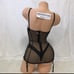 victoria secret garter slip panty set Sm