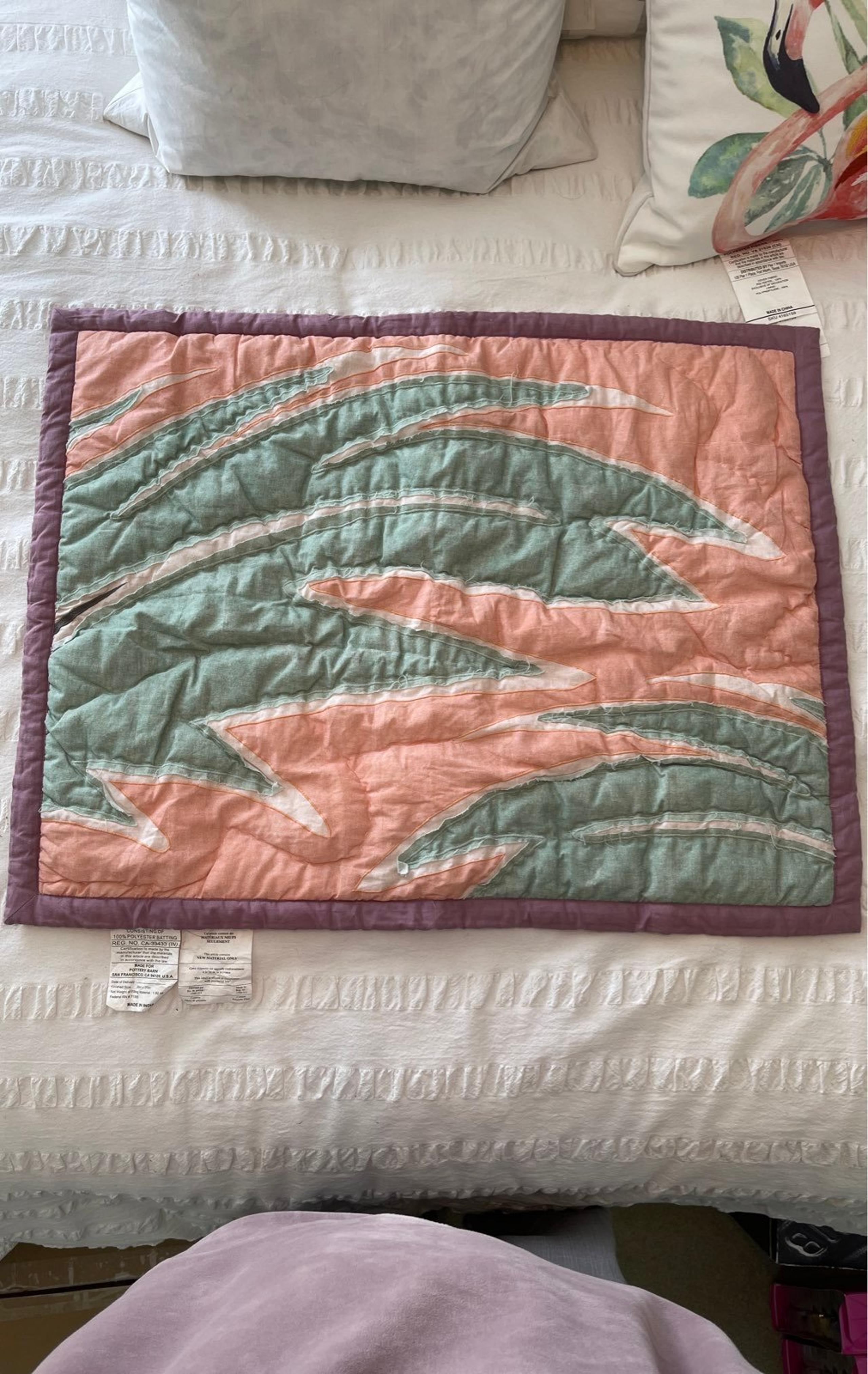 Pottery Barn Roxy Quilt Sunset Sham NEW