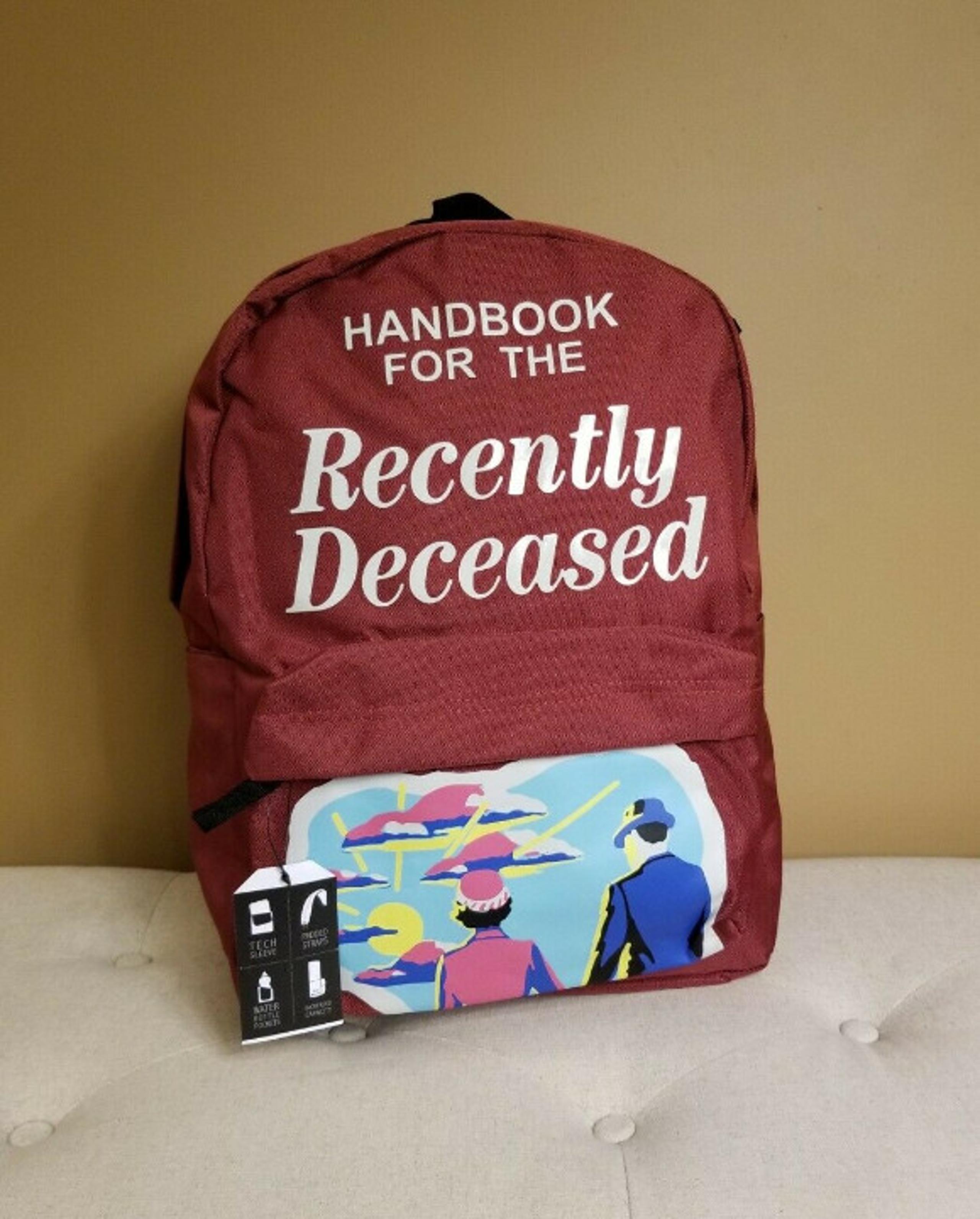 Beetlejuice Handbook School Backpack NEW