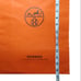HERMES Large Authentic Orange Paper Shopping Gift Bag