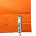 HERMES Large Authentic Orange Paper Shopping Gift Bag
