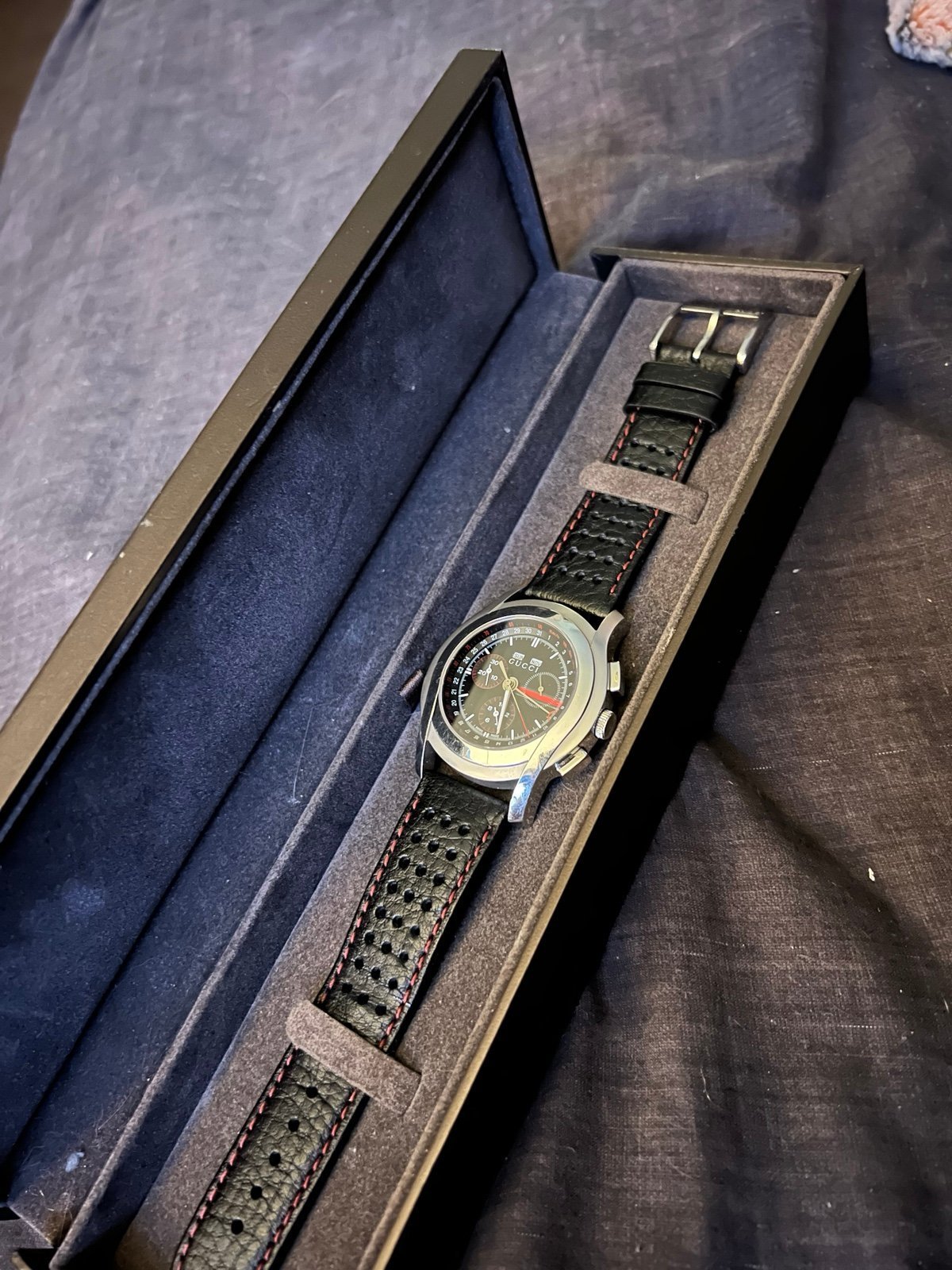 Gucci Swiss Made Chrono 5500 men’s watch